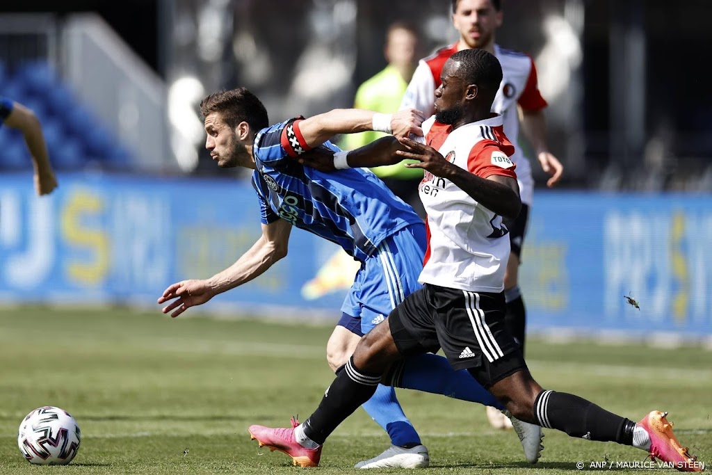 Feyenoord ontvangt Ajax in een lege Kuip