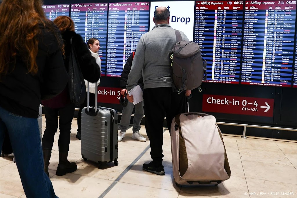 Meeste Lufthansa-vluchten geannuleerd om staking, ook op Schiphol