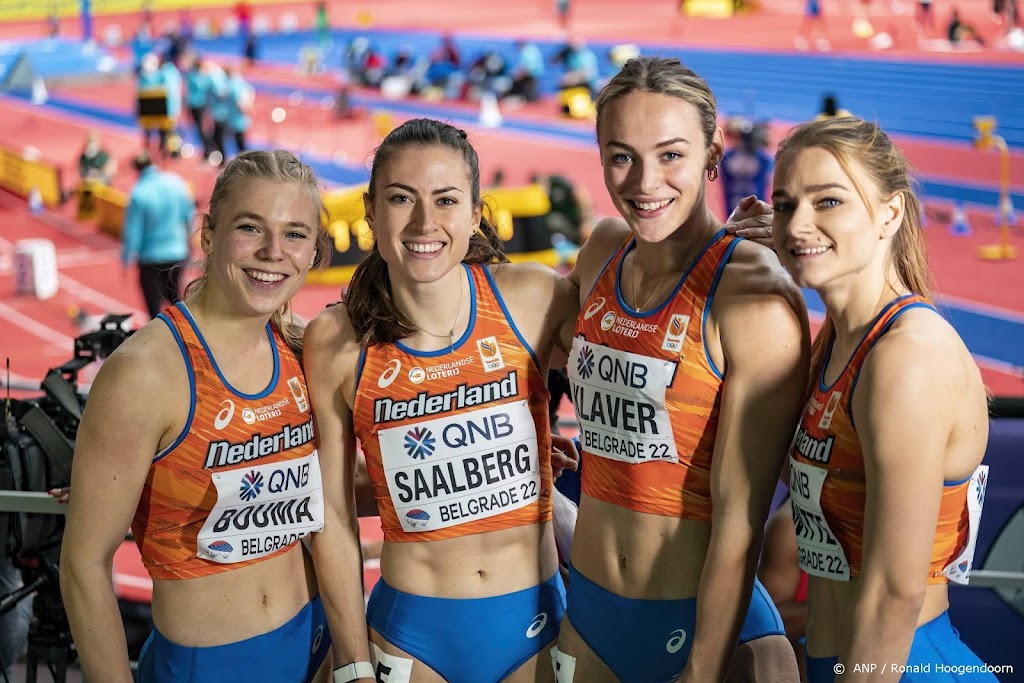 Estafetteteams 4x400 meter naar WK-finales