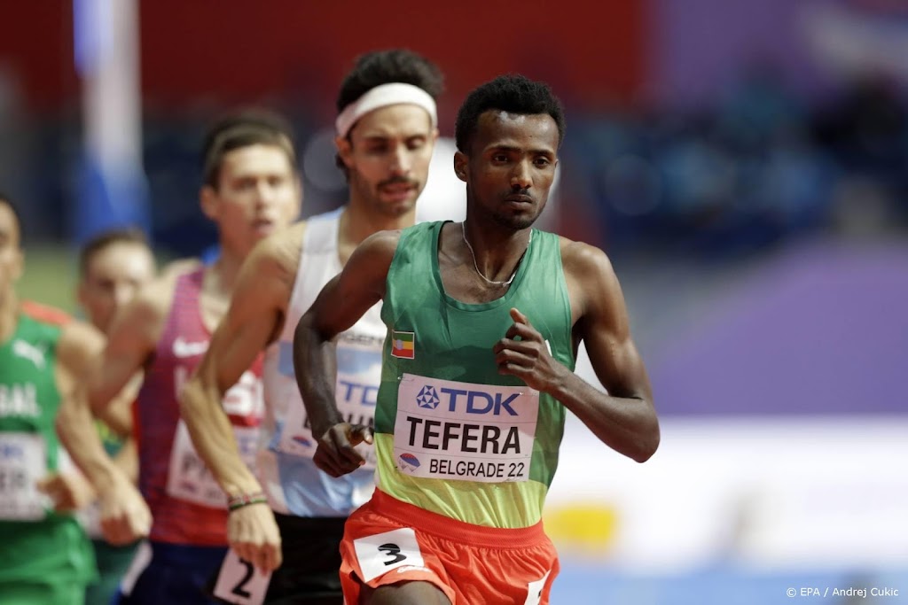 Atleet Tefera klopt Ingebrigtsen op 1500 meter bij WK indoor