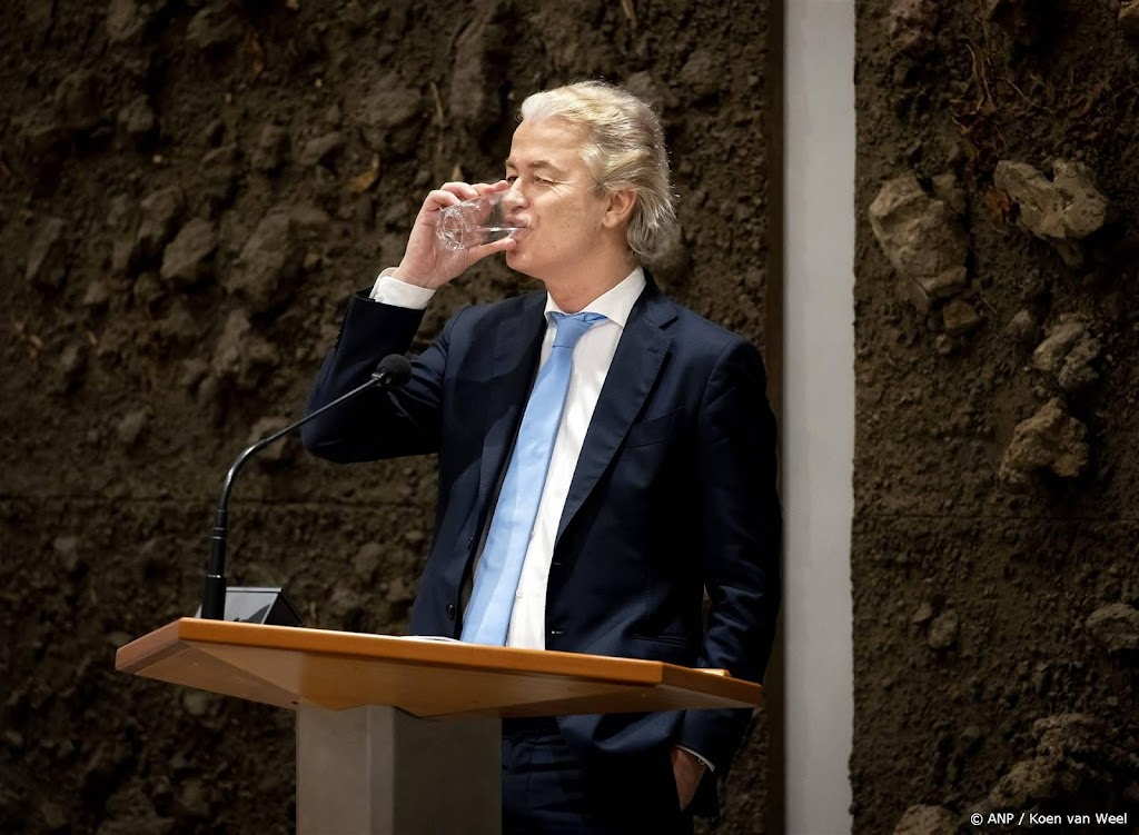 De tijd dat de PVV alles weggeeft is nu voorbij, zegt Wilders