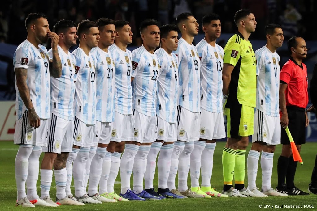 Voetbalteams Brazilië en Argentinië oefenen in Melbourne