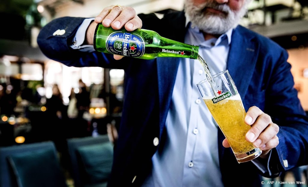 Heineken sterkste stijger in hogere AEX na cijfers