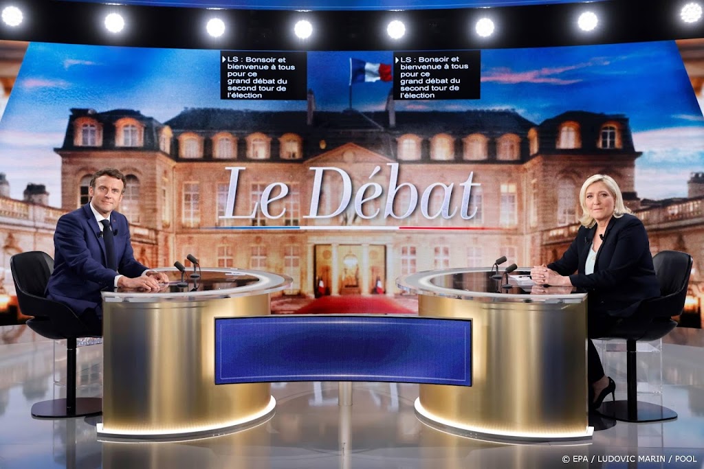 Macron: belangen Le Pen verbonden met Rusland en Poetin