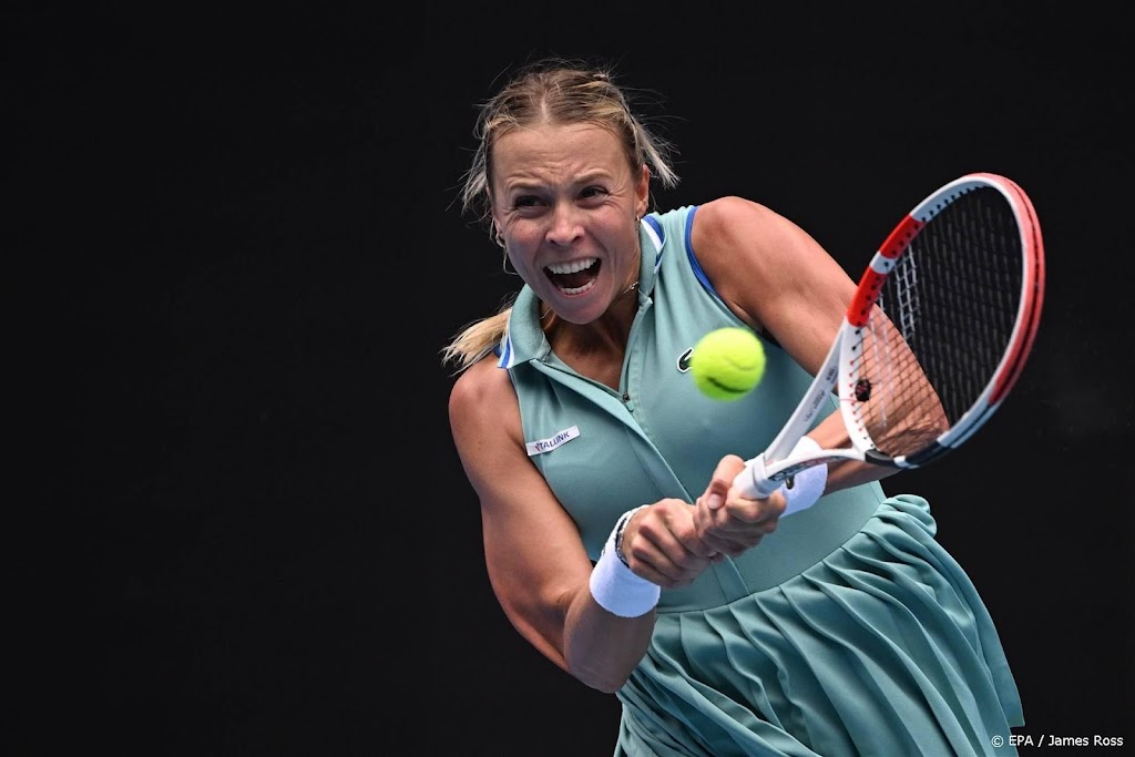 Estse tennisster Kontaveit (27) beëindigt noodgedwongen loopbaan