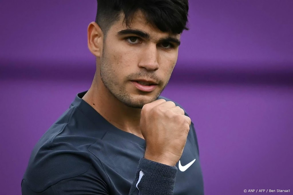 Exit titelhouder Alcaraz in tweede ronde van grastoernooi Queen's