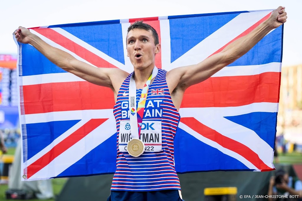 Vader Wightman schreeuwt zoon Jake via stadionboxen naar WK-goud