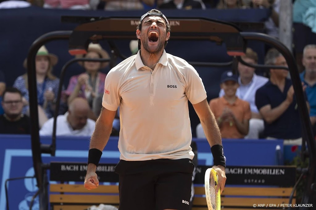 Berrettini houdt Tsitsipas uit finale tennistoernooi Gstaad