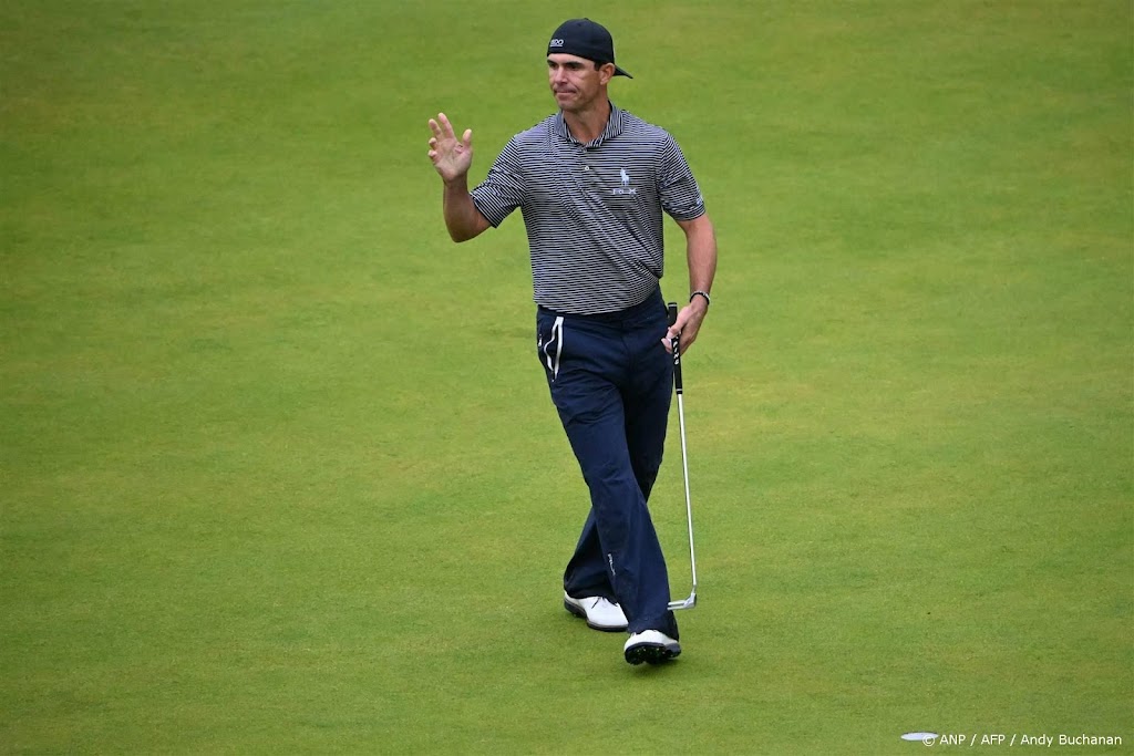 Golfer Horschel gaat als leider slotdag Britse Open in