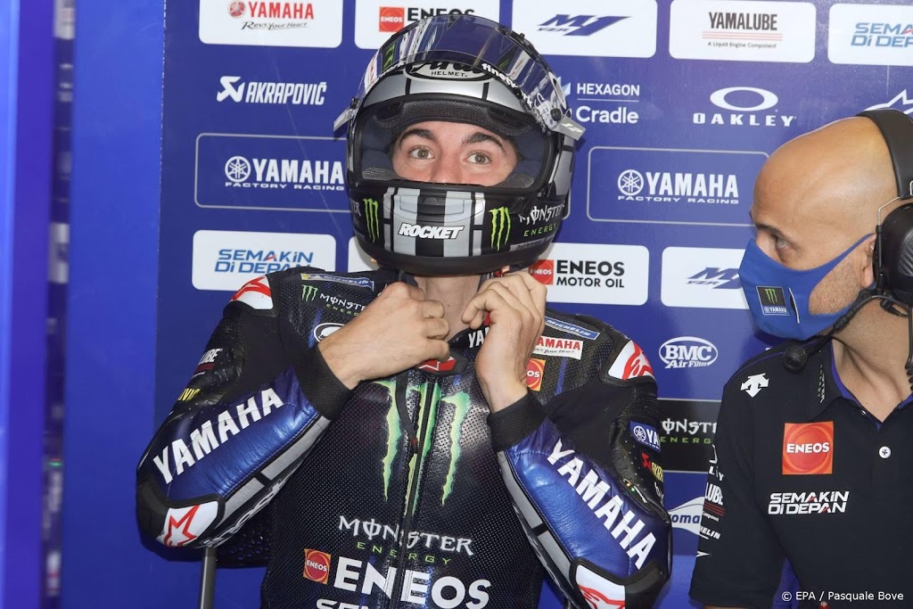 Motorcoureur Viñales wint op Misano na val Bagnaia
