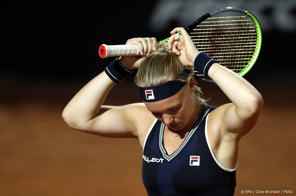 Bertens later in actie in Straatsburg na afmelding Pliskova
