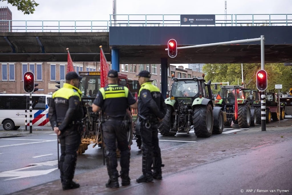 Politie: geen arrestaties bij tractorenprotest in Den Haag