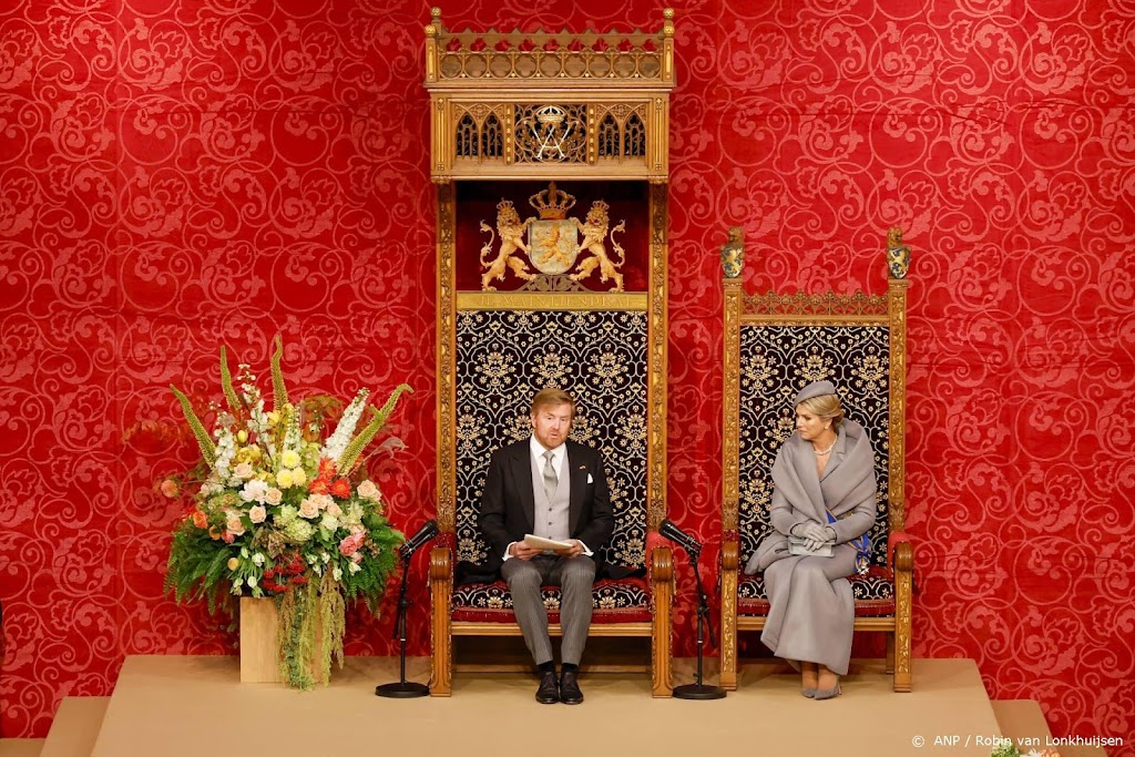 Koning: zorgwekkend dat mensen vertrouwen verliezen in politiek