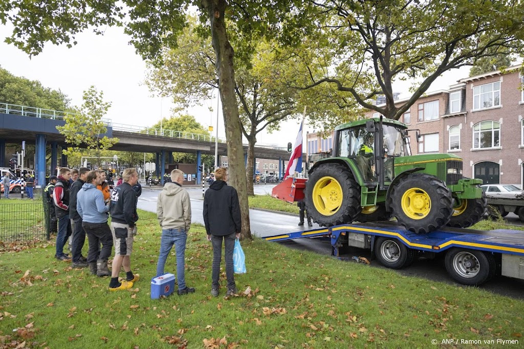 Haagse burgemeester: tractoren waren risico verkeersveiligheid