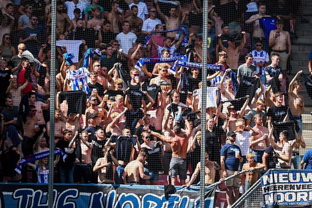 Minder fans van sc Heerenveen welkom bij duel met AZ