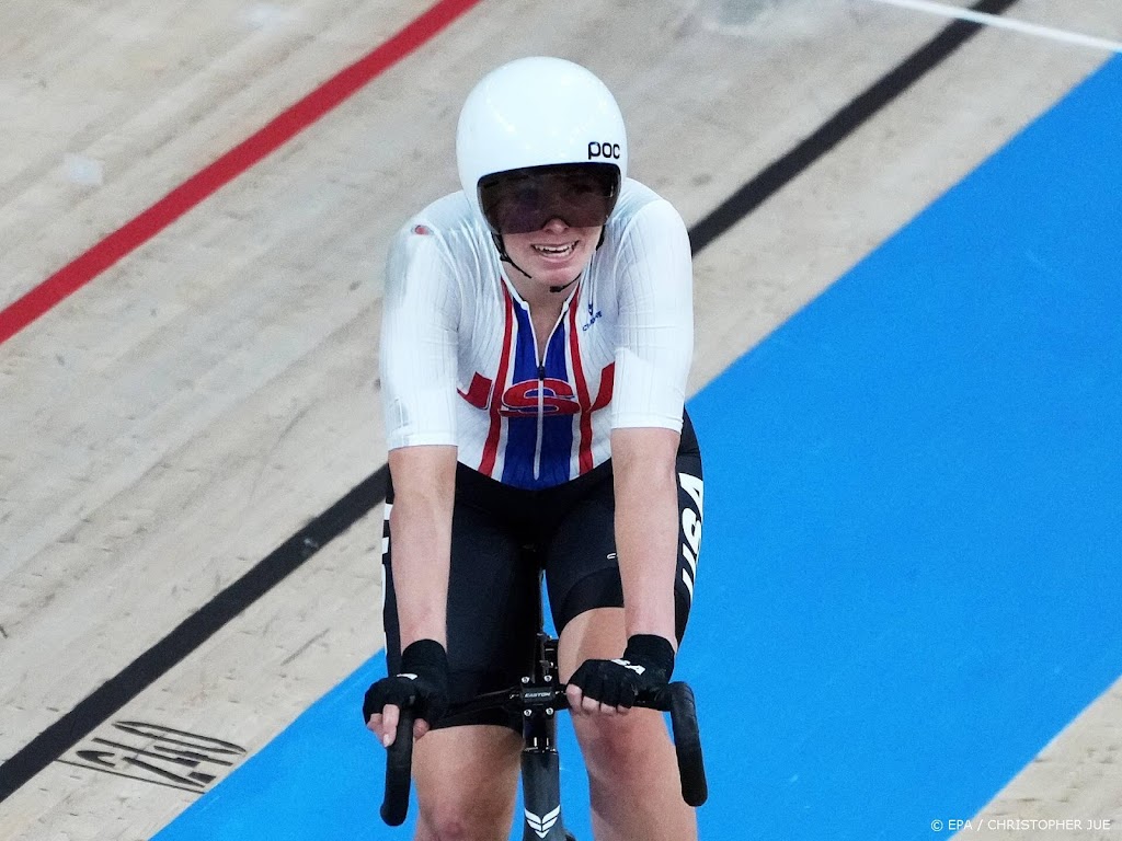 WK-zilver voor baanwielrenster Van der Duin op scratch