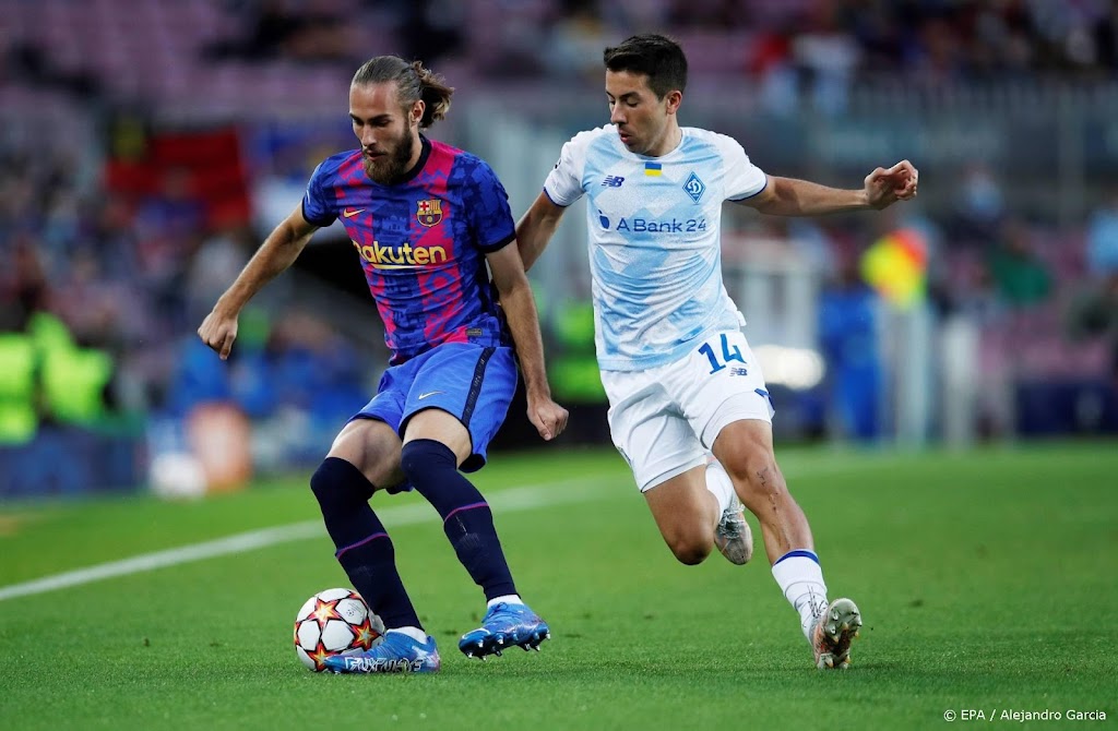 FC Barcelona pakt tegen Kiev eerste punten in Champions League