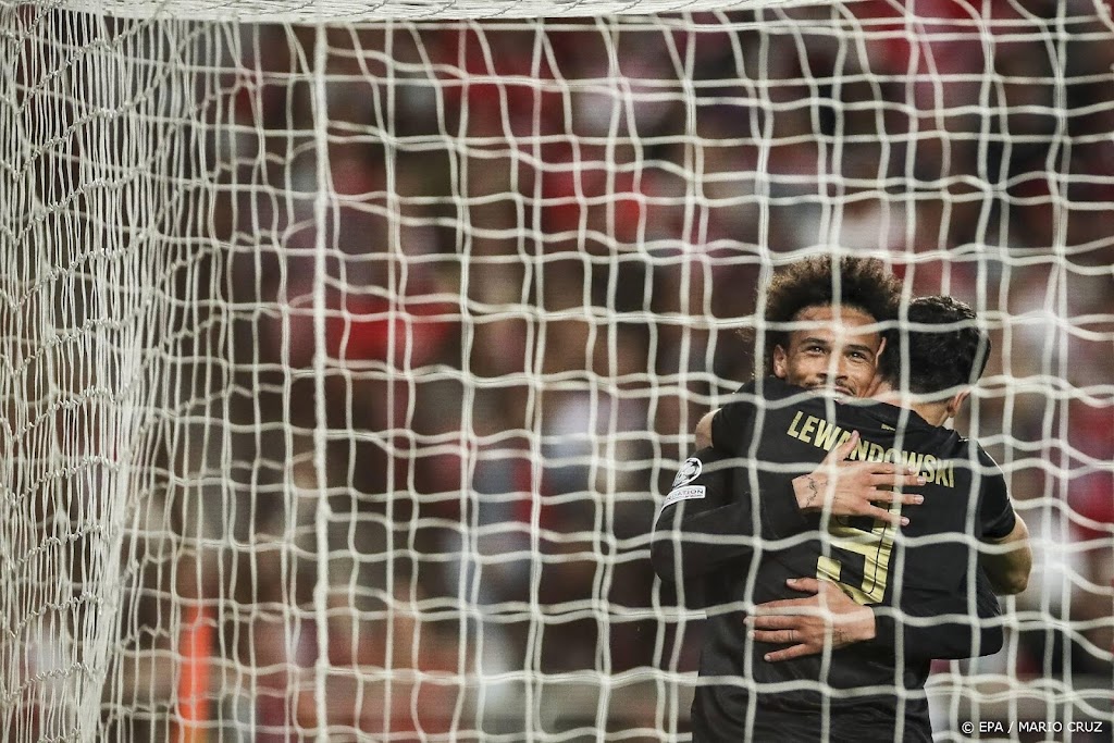 Bayern München wint ook van Benfica en is nog zonder puntverlies