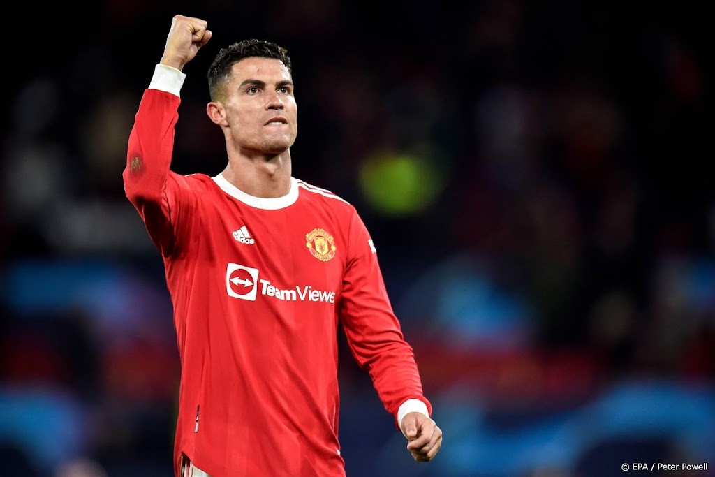 Ronaldo kopt ManUnited in zijn 300e duel voor de club naar zege
