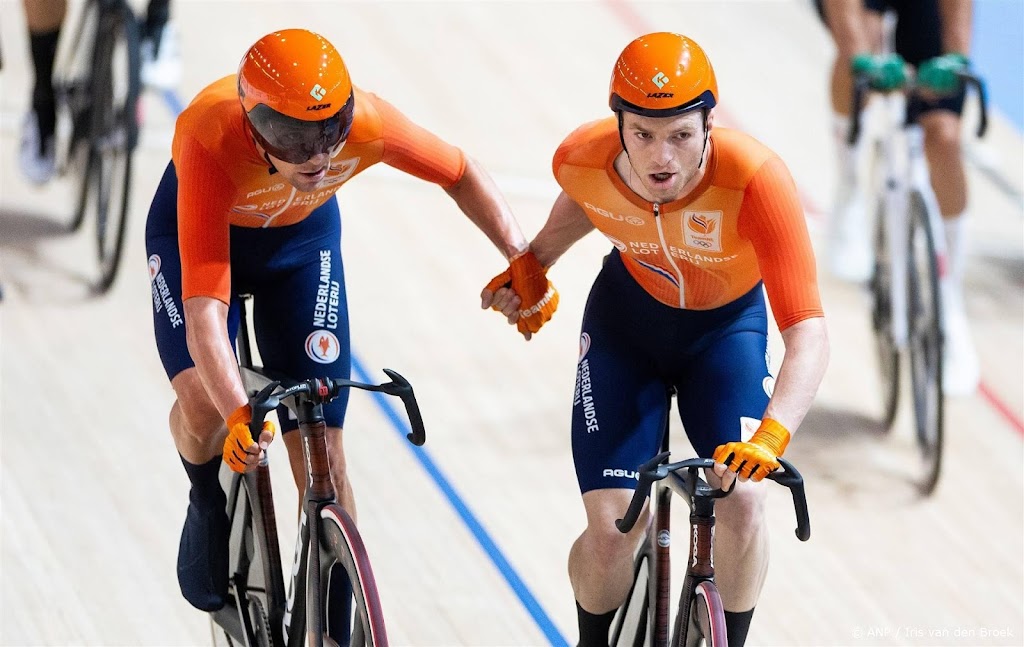 Oranje-succes blijft uit op koppelkoers WK baanwielrennen