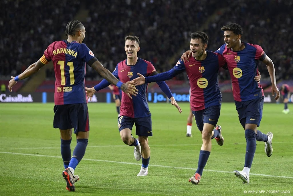 FC Barcelona begint zware week met ruime zege op Sevilla