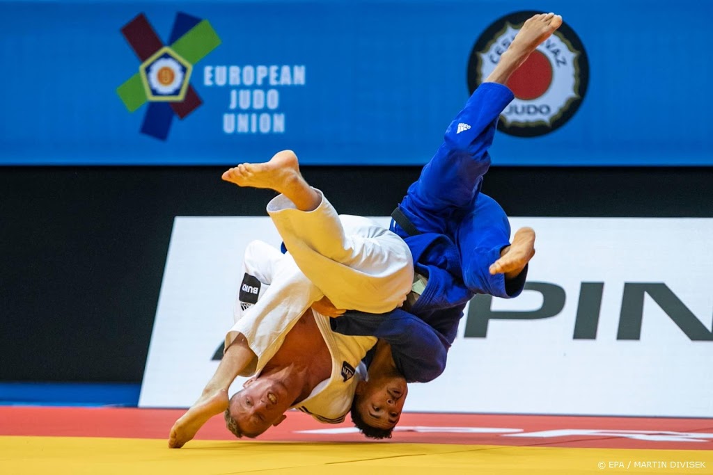 De Wit grijpt naast medaille op EK judo