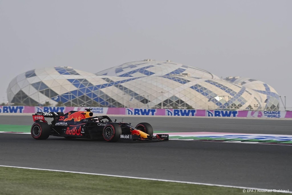 Verstappen start vanaf tweede plek in Qatar, pole voor Hamilton