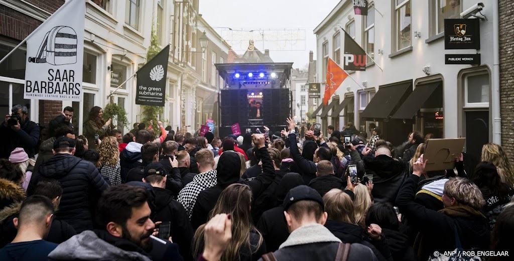 Muzikaal protest in Breda tegen coronamaatregelen