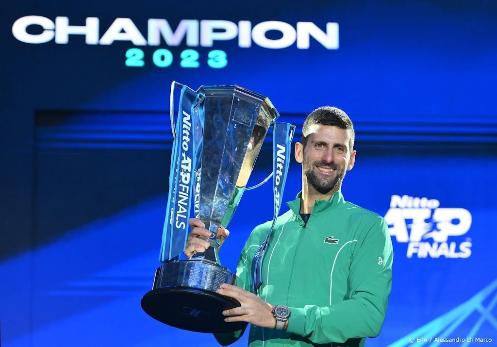 Tennisser Djokovic voor 400e week op nummer 1 van wereldranglijst