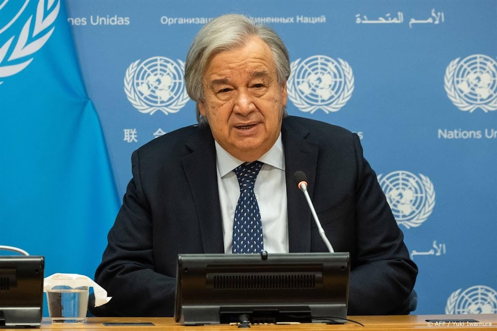 VN-chef Guterres ziet niks in Gaza als VN-protectoraat