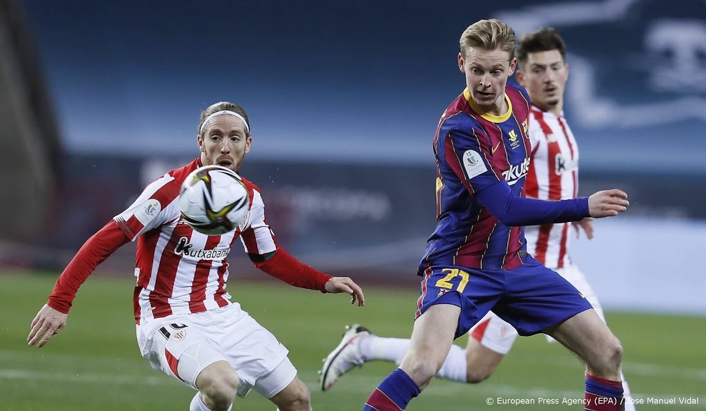 Barcelona zonder Frenkie de Jong in Spaanse beker