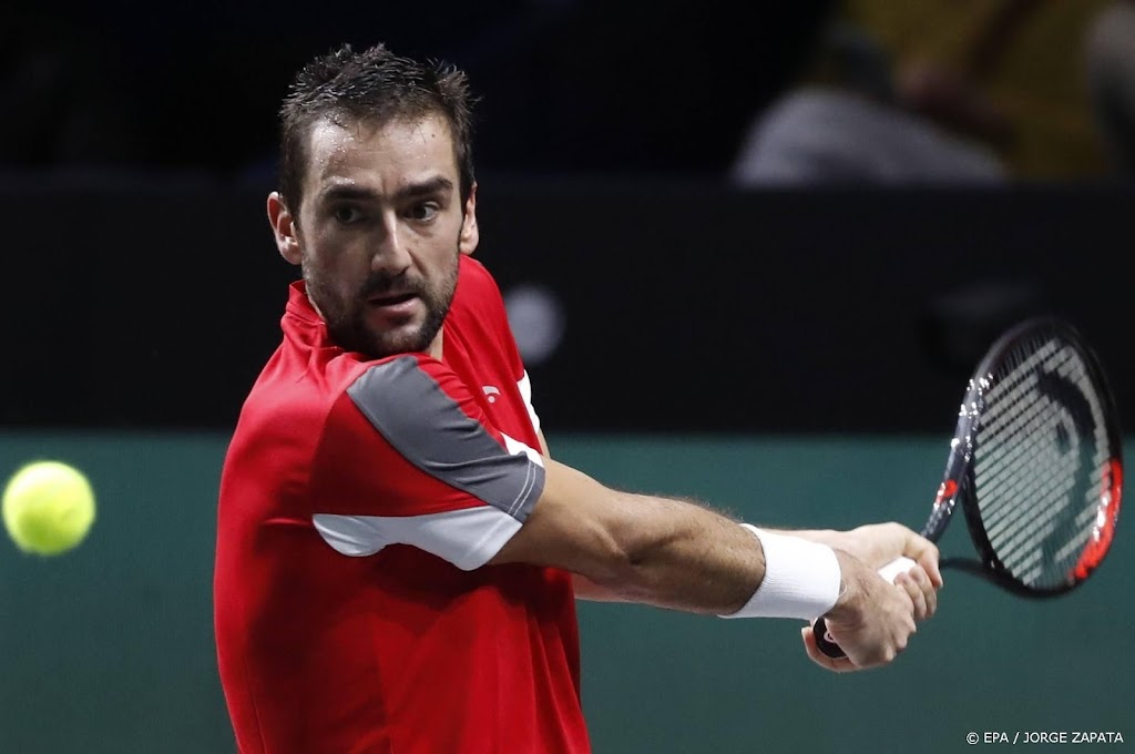 Tennisser Cilic komt na operatie voorlopig niet in actie