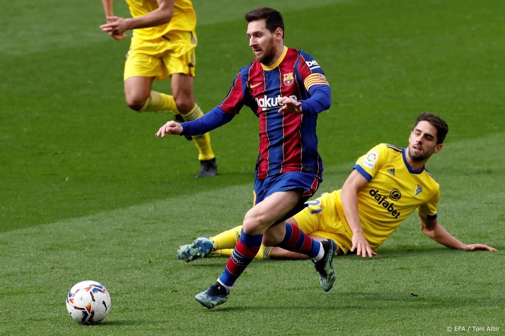 Barcelona laat punten liggen tegen Cadíz: 1-1