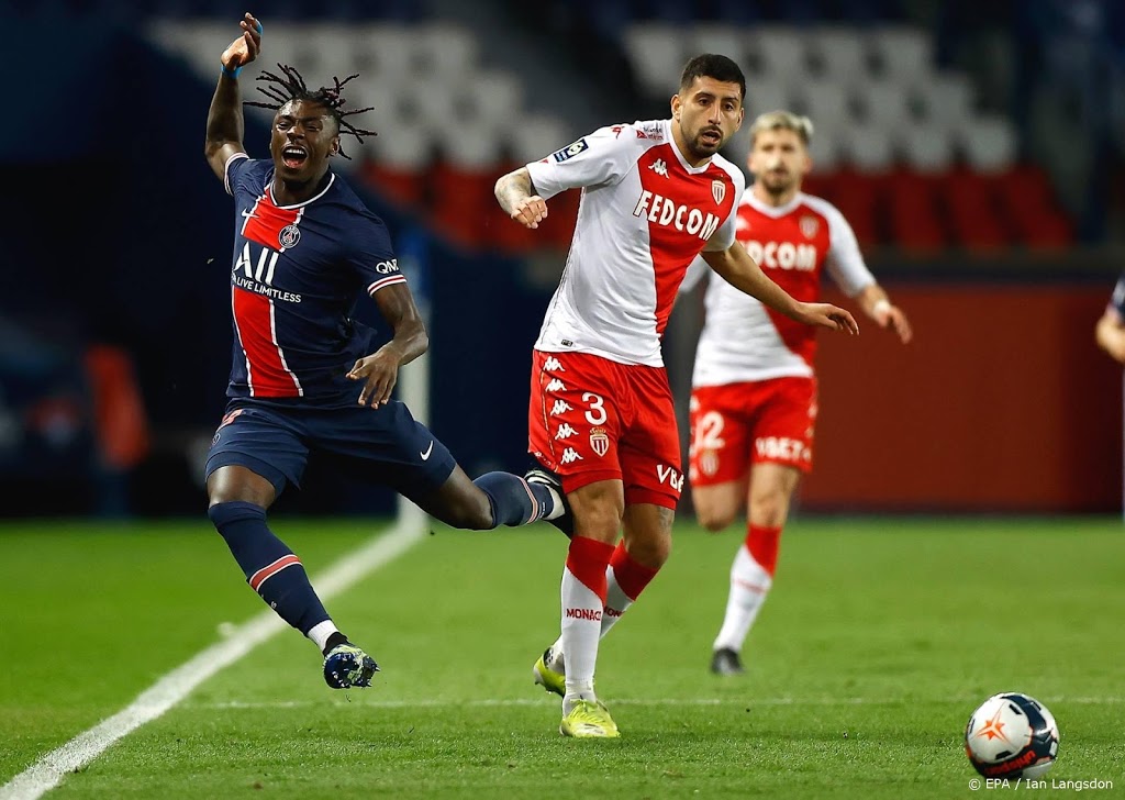 Paris SG opnieuw onderuit tegen AS Monaco