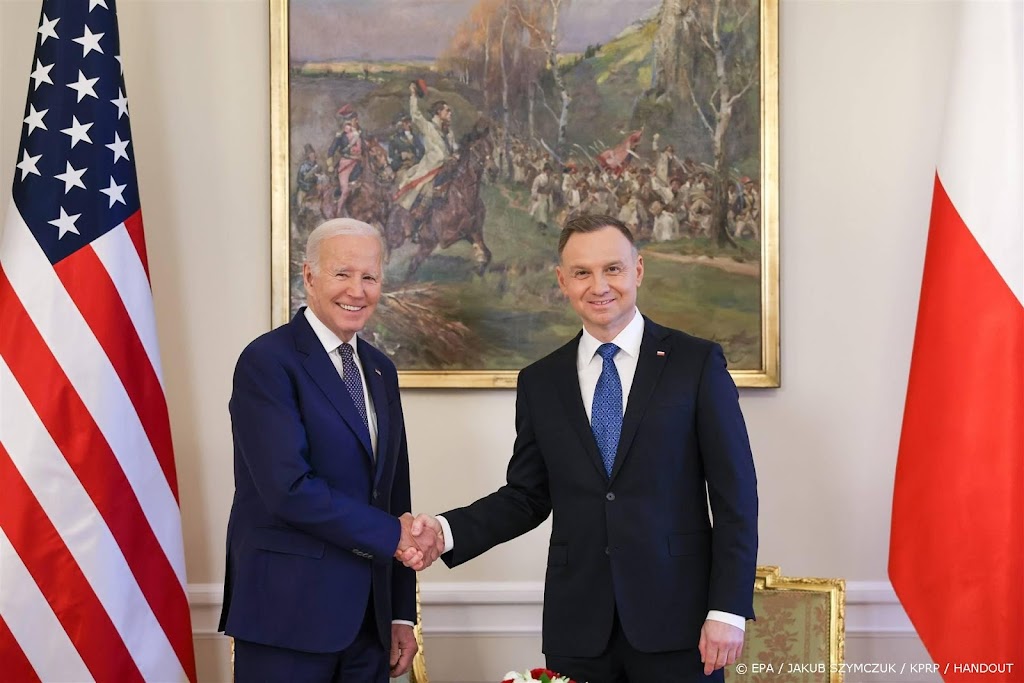Poolse president Duda dankbaar voor bezoek van Biden