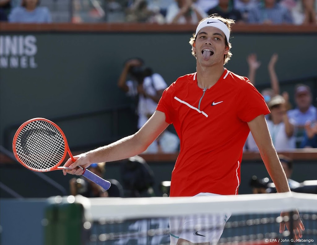 Fritz maakt in finale Indian Wells einde aan zegereeks Nadal