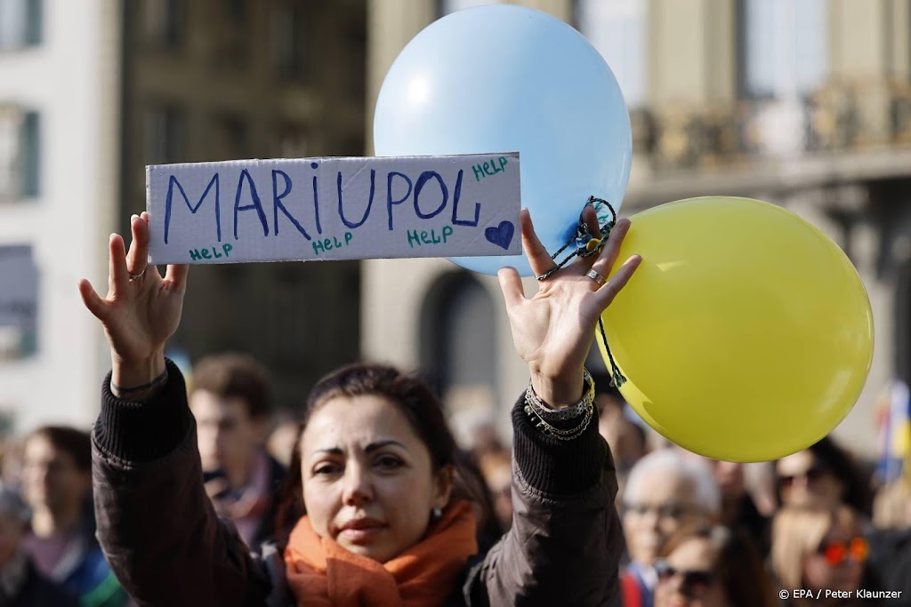 Oekraïne niet van plan Marioepol op te geven