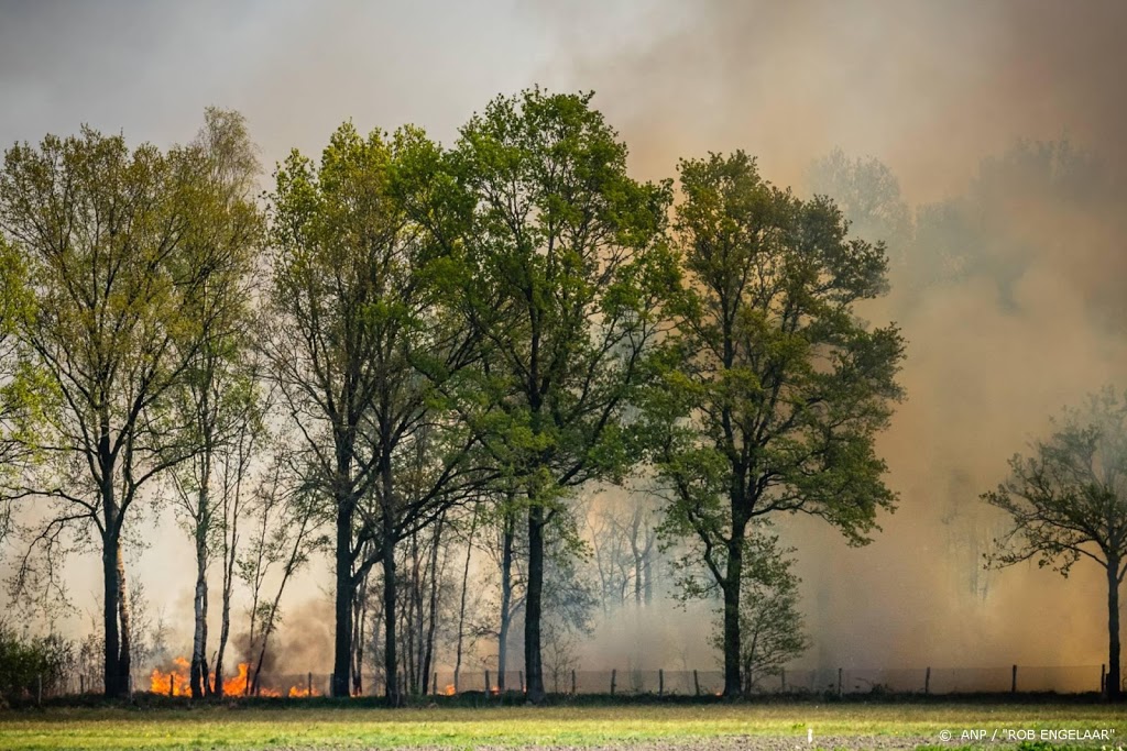 Naast luchtmacht helpt ook landmacht bij blussen Peelbrand