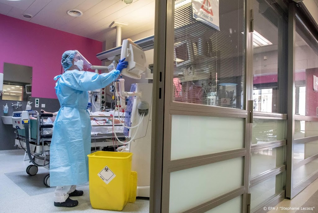 Aantal nieuwe ziekenhuisopname in België onder 200