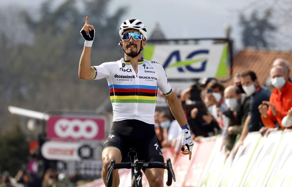 Alaphilippe voor derde keer winnaar Waalse Pijl