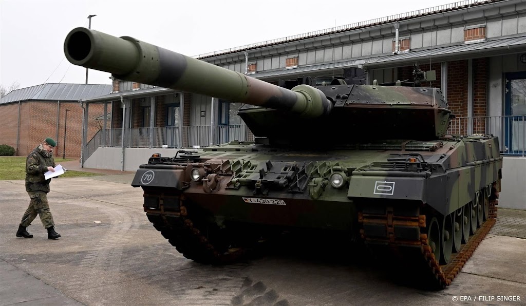 Leopard-tanks uit Oekraïne worden gerepareerd in Polen