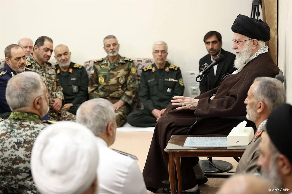 Iraanse leider bedankt strijdkrachten voor aanval op Israël
