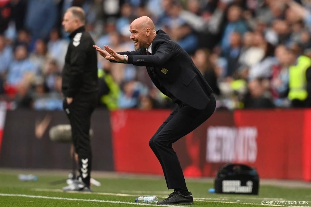 Gemengde gevoelens bij United-coach Ten Hag na bereiken finale