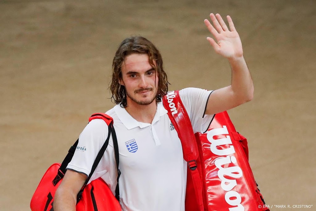 Tennisser Tsitsipas: planeet krijgt weer adem