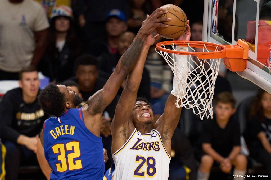 Basketballers Nuggets één zege verwijderd van de NBA-finale