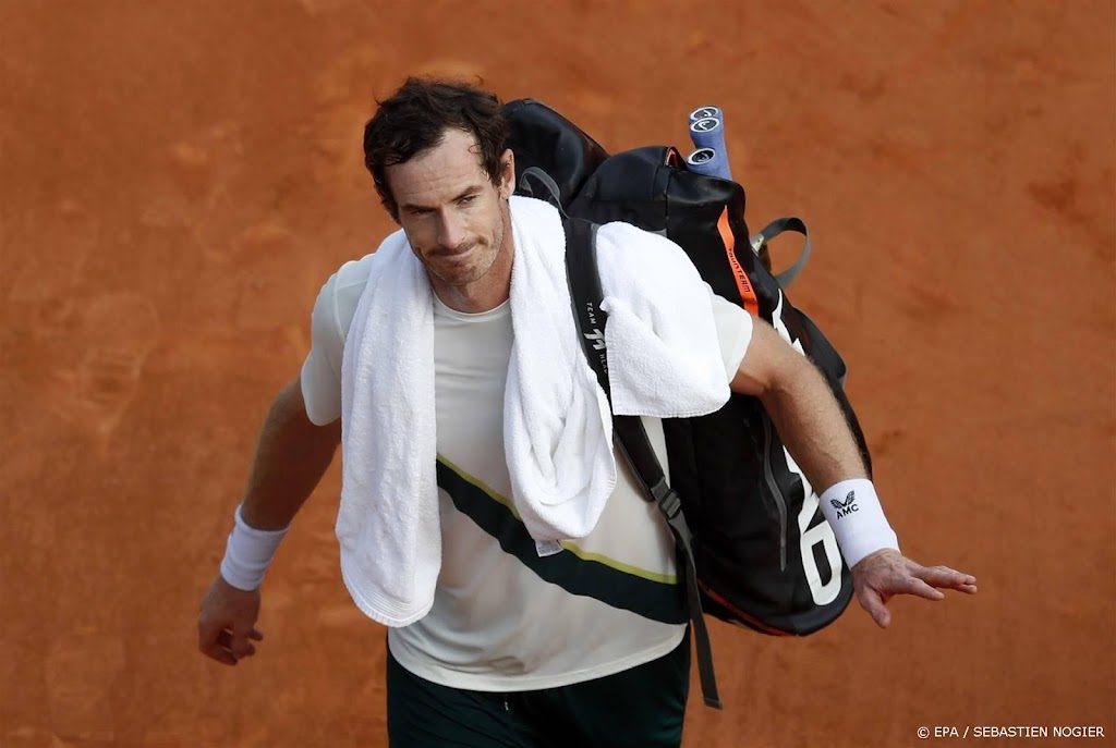 Tennisser Murray meldt zich weer af voor Roland Garros