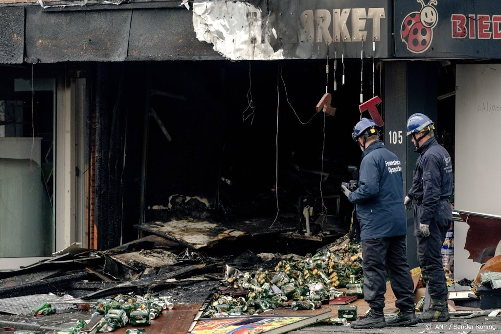 Drie verdachten explosies Poolse supermarkten nog vast