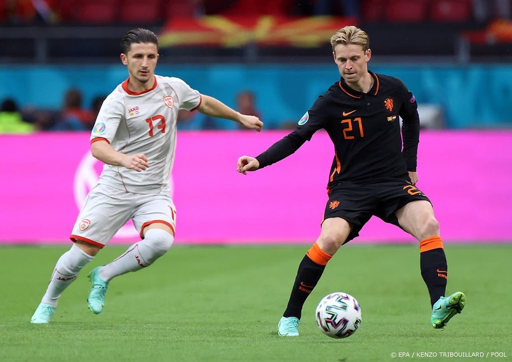 De Jong na zege Oranje: leuk om winnend af te sluiten