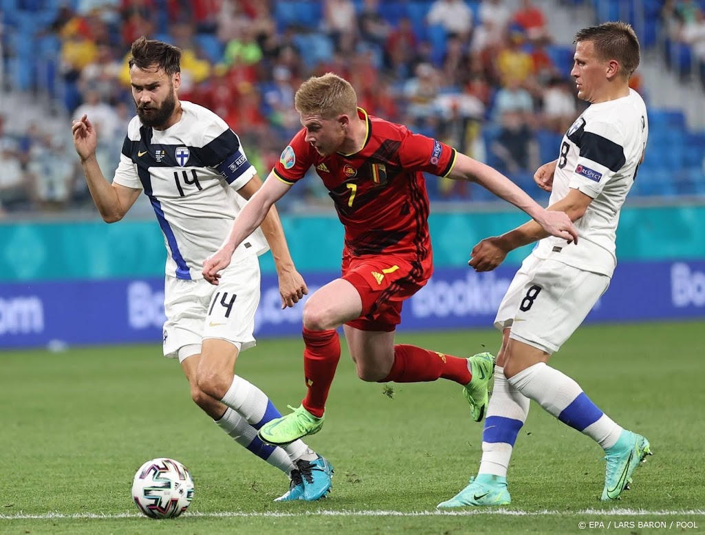 Finland buigt in slotfase voor België en verspeelt tweede plaats