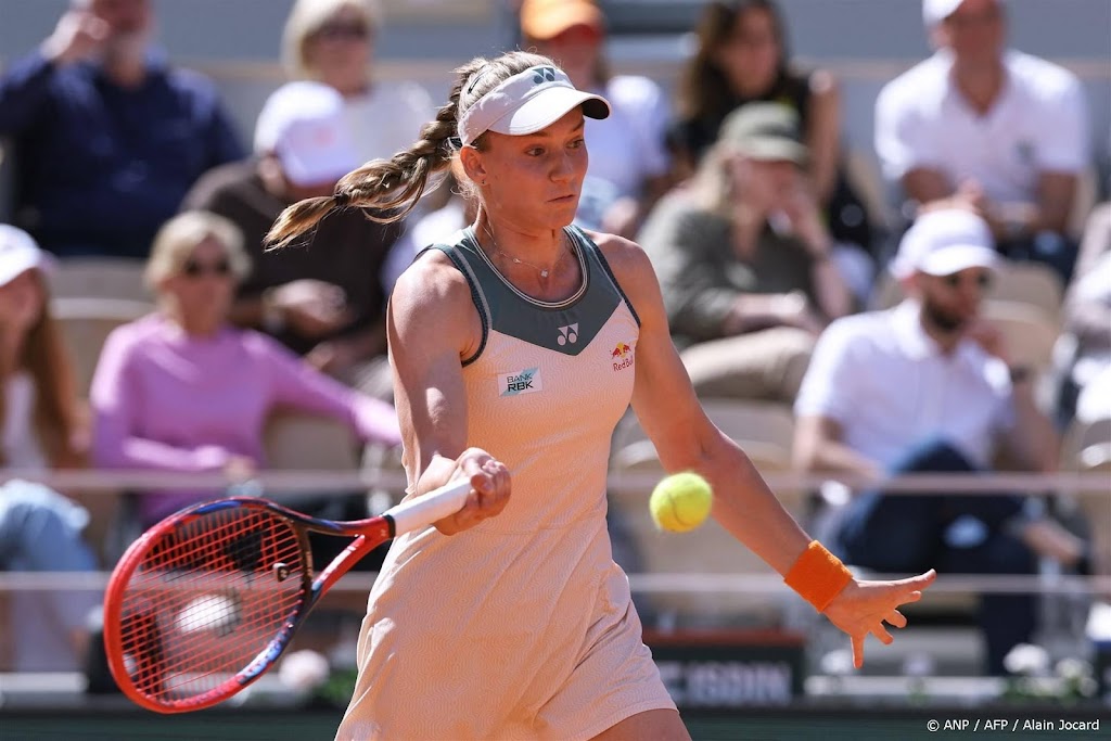 Voormalig Wimbledon-winnares Rybakina geeft ziek op in Berlijn